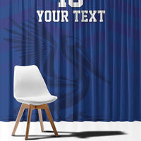 Custom Sint Maarten Football Blue Version Window Curtain Go Champion