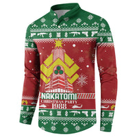 Nakatomi Christmas Party 1988 Button Sweatshirt Christmas Funny - Wonder Print Shop