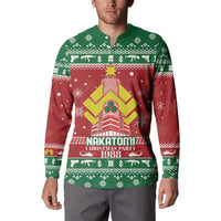 Nakatomi Christmas Party 1988 Button Sweatshirt Christmas Funny - Wonder Print Shop