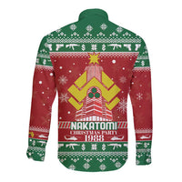 Nakatomi Christmas Party 1988 Long Sleeve Button Shirt Christmas Funny - Wonder Print Shop
