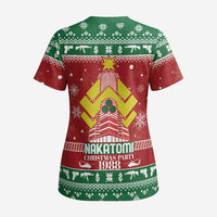 Nakatomi Christmas Party 1988 Scrub Top Christmas Funny - Wonder Print Shop