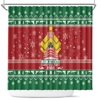 Nakatomi Christmas Party 1988 Shower Curtain Christmas Funny - Wonder Print Shop