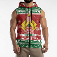 Nakatomi Christmas Party 1988 Sleeveless Zip Hoodie Christmas Funny - Wonder Print Shop