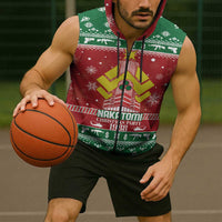 Nakatomi Christmas Party 1988 Sleeveless Zip Hoodie Christmas Funny - Wonder Print Shop