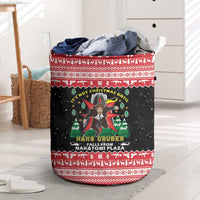 Nakatomi Plaza Christmas Laundry Basket Hans Gruber Party 1988 - Wonder Print Shop