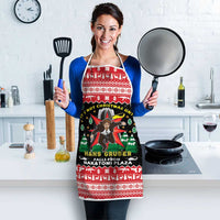 Nakatomi Plaza Christmas Apron Hans Gruber Party 1988 - Wonder Print Shop