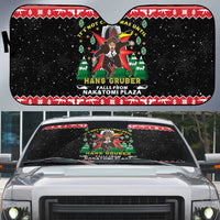 Nakatomi Plaza Christmas Auto Sun Shade Hans Gruber Party 1988 - Wonder Print Shop