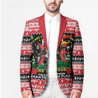 Nakatomi Plaza Christmas Blazer Hans Gruber Party 1988 - Wonder Print Shop