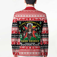 Nakatomi Plaza Christmas Blazer Hans Gruber Party 1988 - Wonder Print Shop