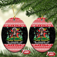 Nakatomi Plaza Christmas Ceramic Ornament Hans Gruber Party 1988 - Wonder Print Shop