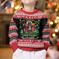 Nakatomi Plaza Christmas Kid Ugly Christmas Sweater Hans Gruber Party 1988 - Wonder Print Shop