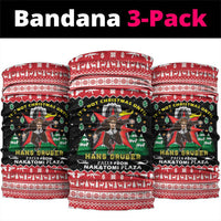 Nakatomi Plaza Christmas Neck Gaiter Hans Gruber Party 1988 - Wonder Print Shop