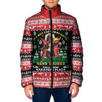 Nakatomi Plaza Christmas Padded Jacket Hans Gruber Party 1988 - Wonder Print Shop