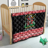 Nakatomi Plaza Christmas Quilt Hans Gruber Party 1988 - Wonder Print Shop