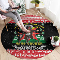Nakatomi Plaza Christmas Round Carpet Hans Gruber Party 1988 - Wonder Print Shop