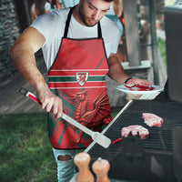 Wales Football Red Dragon Apron Welsh National Team Spirit
