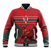 Wales Football Red Dragon Custom Baseball Jacket Welsh National Team Spirit