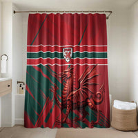 Wales Football Red Dragon Bathroom Set Welsh National Team Spirit
