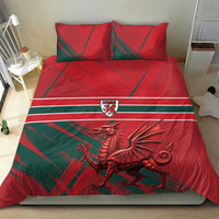 Wales Football Red Dragon Bedding Set Welsh National Team Spirit