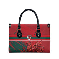 Wales Football Red Dragon Leather Bag Welsh National Team Spirit