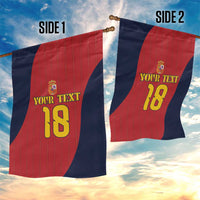 Custom Spain Football Garden Flag La Roja National Pride