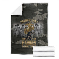 Montford Point Marines 1942-1949 Blanket The Right to Fight Legacy Tribute