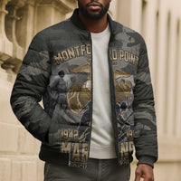 Montford Point Marines 1942-1949 Bomber Puffer Jacket The Right to Fight Legacy Tribute