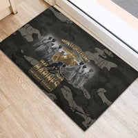 Montford Point Marines 1942-1949 Rubber Doormat The Right to Fight Legacy Tribute