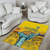 Ukraine Monument Independence Day Area Rug Glory to Ukraine!