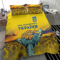 Ukraine Monument Independence Day Bedding Set Glory to Ukraine!