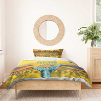 Ukraine Monument Independence Day Bedding Set Glory to Ukraine!