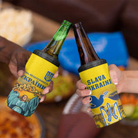 Ukraine Monument Independence Day 4 in 1 Can Cooler Tumbler Glory to Ukraine!