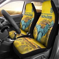 Ukraine Monument Independence Day Car Seat Cover Glory to Ukraine!