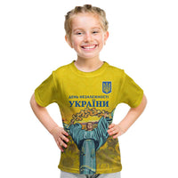 Ukraine Monument Independence Day Kid T Shirt Glory to Ukraine!