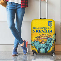 Ukraine Monument Independence Day Luggage Cover Glory to Ukraine!