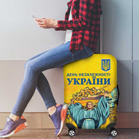 Ukraine Monument Independence Day Luggage Cover Glory to Ukraine!
