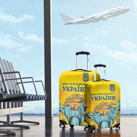 Ukraine Monument Independence Day Luggage Cover Glory to Ukraine!