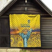 Ukraine Monument Independence Day Quilt Glory to Ukraine!