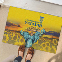 Ukraine Monument Independence Day Rubber Doormat Glory to Ukraine!