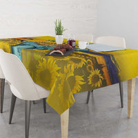 Ukraine Monument Independence Day Tablecloth Glory to Ukraine!