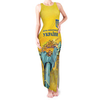 Ukraine Monument Independence Day Tank Maxi Dress Glory to Ukraine!