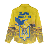 Ukraine Monument Independence Day Women Casual Shirt Glory to Ukraine!