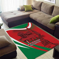 Belarus Independence Day Area Rug Brest Fortress And Victory Square