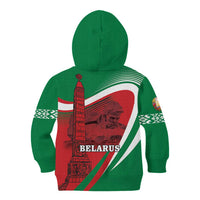 Belarus Independence Day Kid Hoodie Brest Fortress And Victory Square