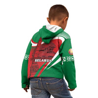 Belarus Independence Day Kid Hoodie Brest Fortress And Victory Square