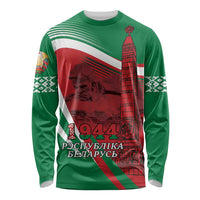Belarus Independence Day Long Sleeve Shirt Brest Fortress And Victory Square