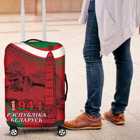 Belarus Independence Day Luggage Cover Brest Fortress And Victory Square
