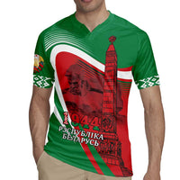Belarus Independence Day Rugby Jersey Brest Fortress And Victory Square