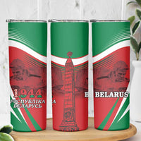 Belarus Independence Day Skinny Tumbler Brest Fortress And Victory Square