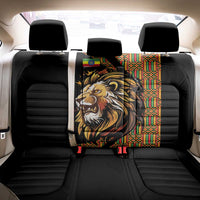 Ethiopia Back Car Seat Cover Ethiopian Lion Style Pattern - Wonder Print Shop